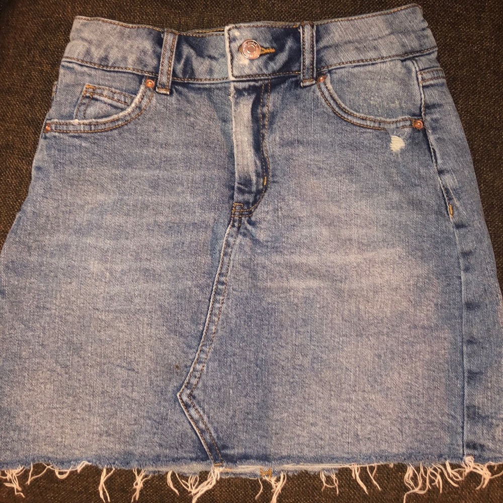 Denim Mini skirt